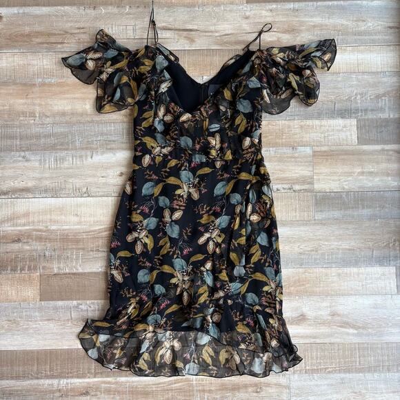 Nicholas Ava Floral Dress Size 4 - Picture 8 of 9